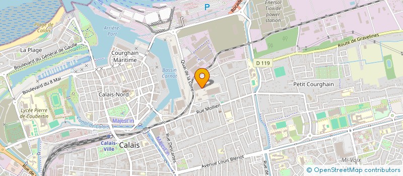 localisation de l'entreprise YTO SOLUTIONS  CALAIS