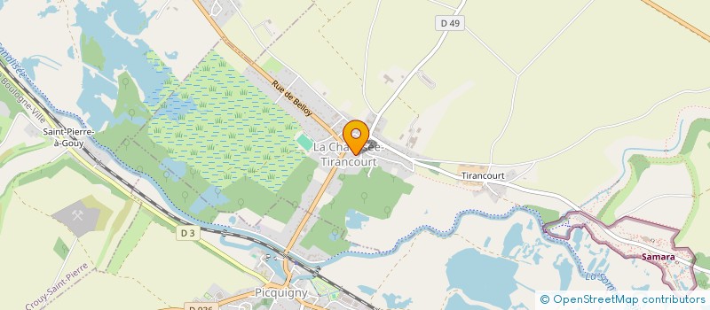 localisation de l'entreprise YTP  SAINT-QUENTIN-EN-TOURMONT