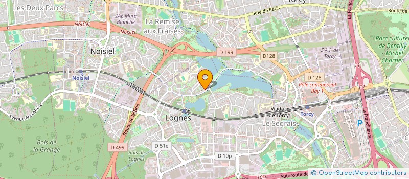 localisation de l'entreprise YU BAN à LOGNES