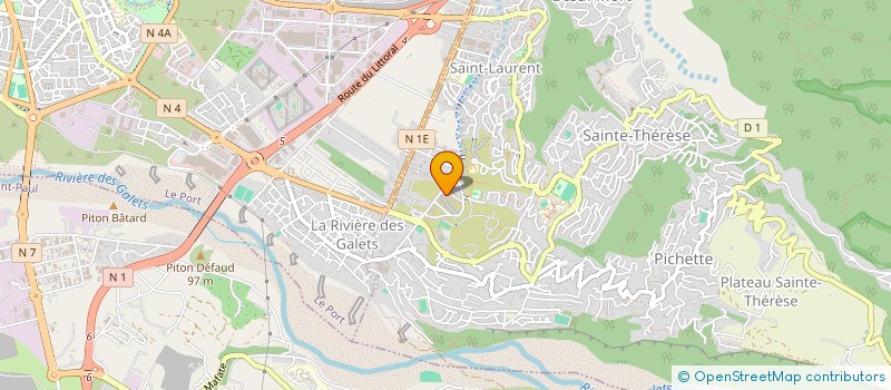 localisation de l'entreprise YU CAR LOCATION à LA POSSESSION