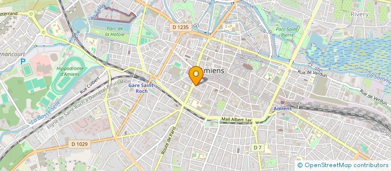 localisation de l'entreprise YU DA à AMIENS