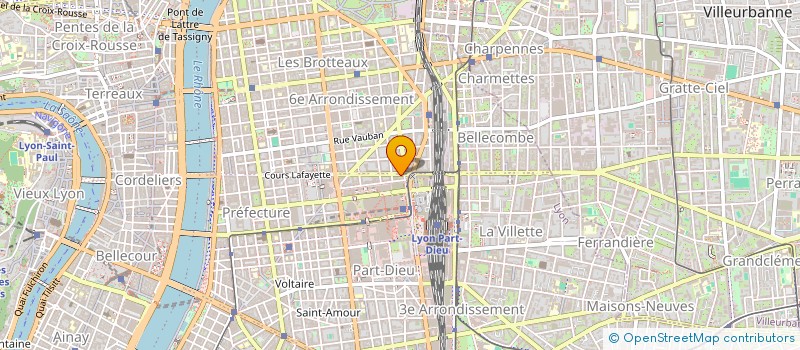 localisation de l'entreprise YU MENG  LYON