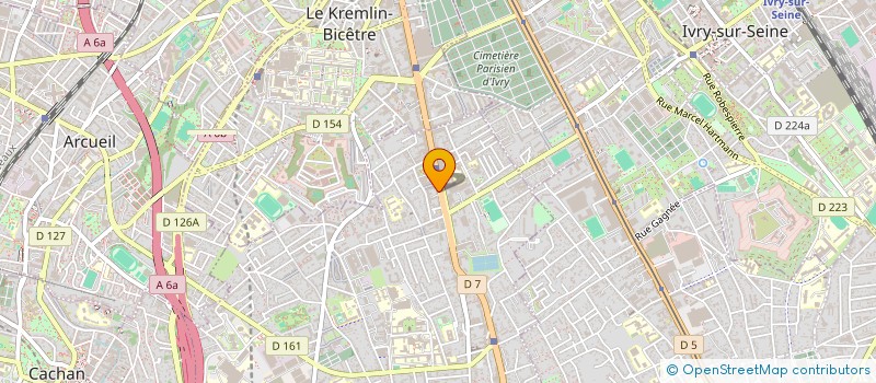 localisation de l'entreprise YU YU  VILLEJUIF