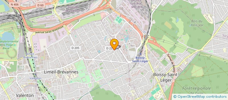 localisation de l'entreprise YU-ZUBER  LIMEIL-BREVANNES