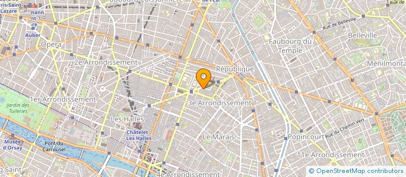 localisation de l'entreprise YUAN DA BAZAR à PARIS