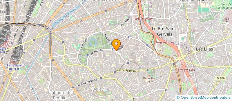 localisation de l'entreprise YUAN HAI INTERNATIONAL  PARIS