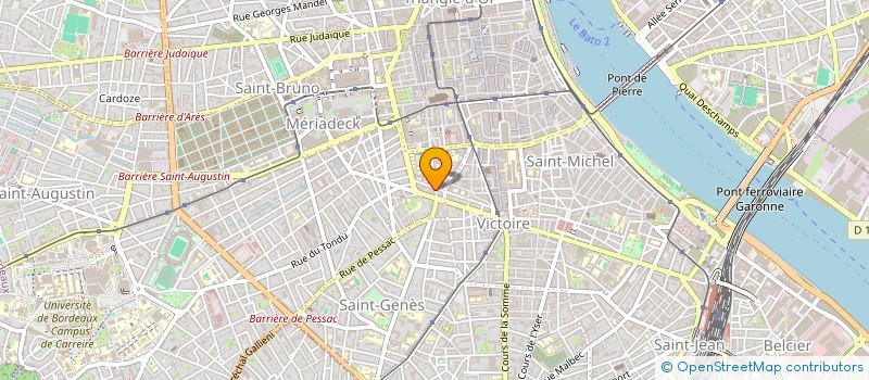 localisation de l'entreprise YUAN MENG  BORDEAUX