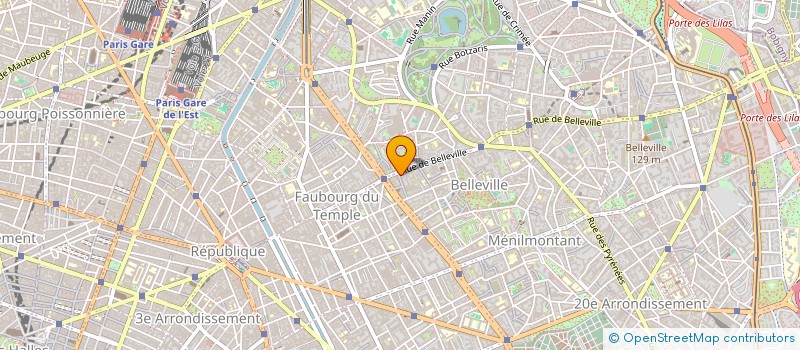 localisation de l'entreprise YUANTONG à PARIS