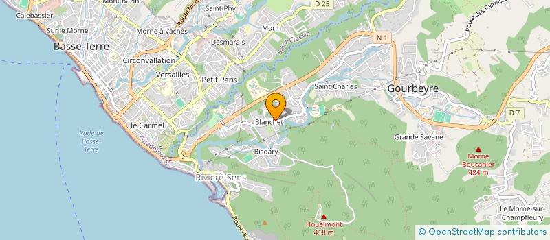 localisation de l'entreprise YUCAHU  GOURBEYRE