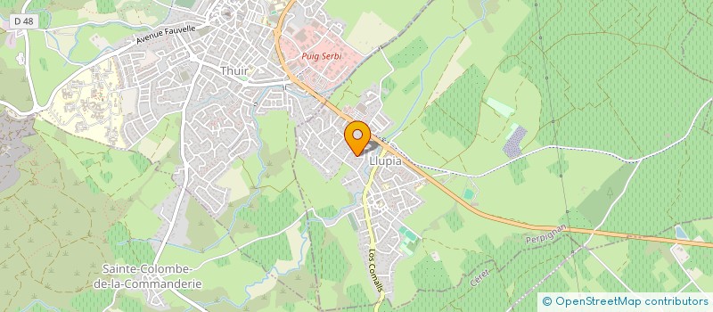 localisation de l'entreprise YUCATAN MP  LLUPIA