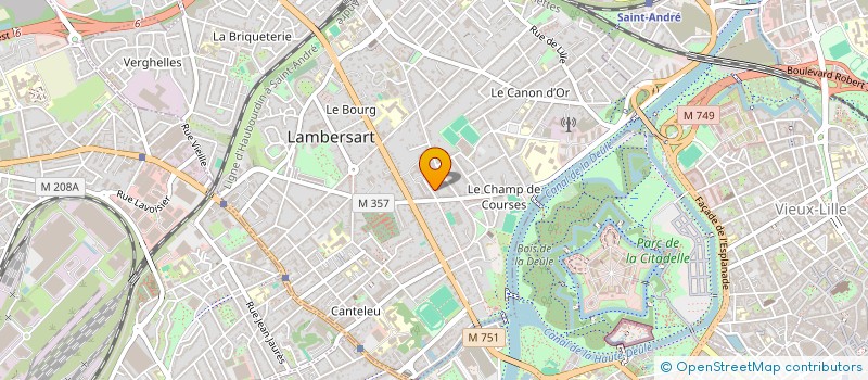 localisation de l'entreprise YUCCA à LAMBERSART