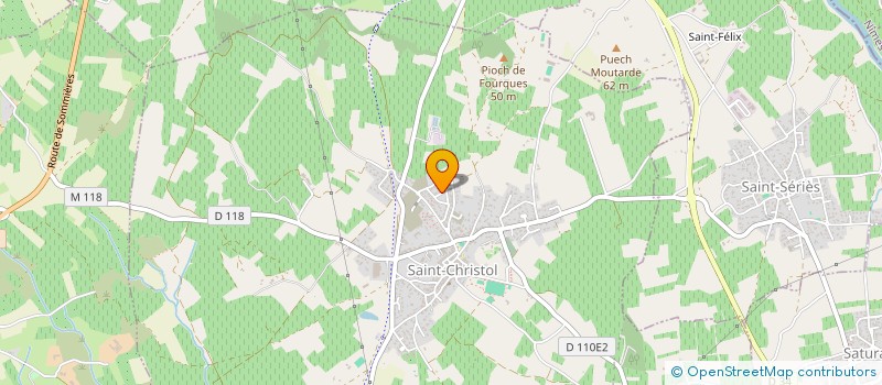 localisation de l'entreprise YUCCA SYSTEMS  ENTRE-VIGNES