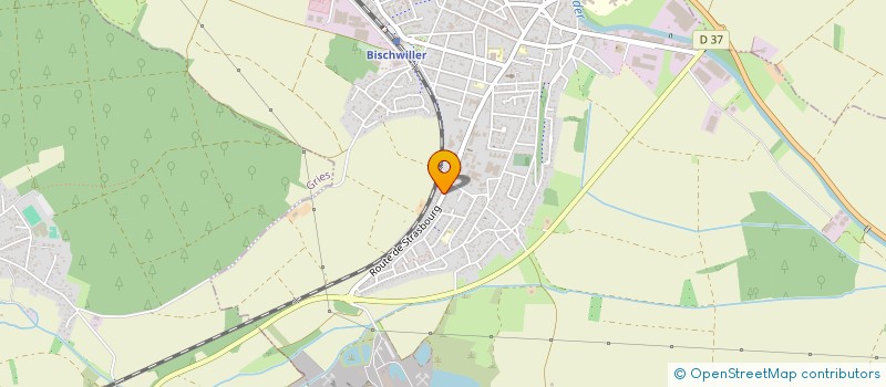 localisation de l'entreprise YUCE  BISCHWILLER