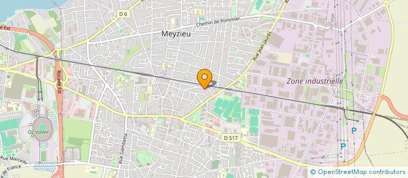 localisation de l'entreprise YUCEL INVEST  MEYZIEU