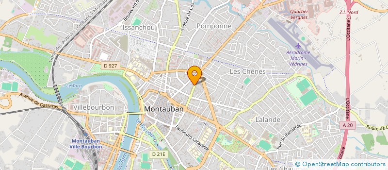 localisation de l'entreprise YUDA AGENCE DIGITALE  MONTAUBAN