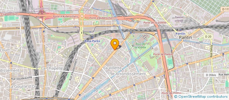 localisation de l'entreprise YUDRAB  PARIS