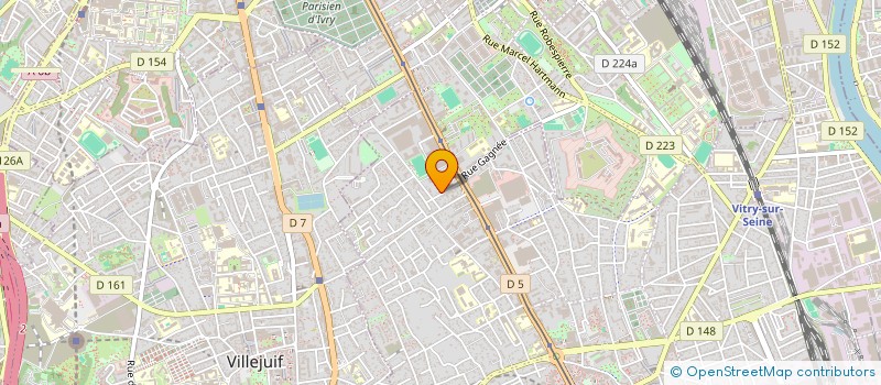 localisation de l'entreprise YUE LAN à VITRY-SUR-SEINE