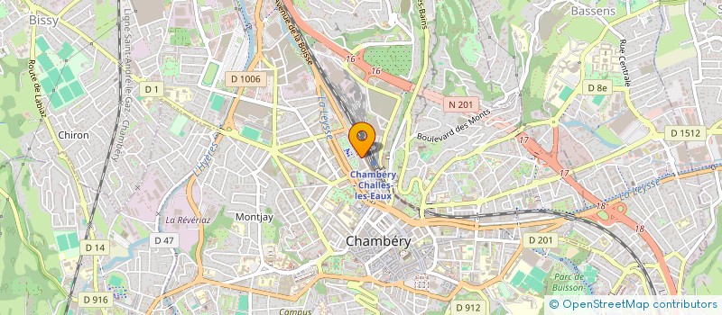 localisation de l'entreprise YUFKA COMPANY  CHAMBERY