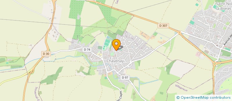 localisation de l'entreprise YUG  CHAVENAY