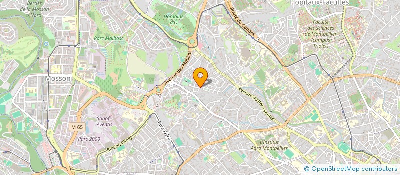 localisation de l'entreprise YUGA MONTPELLIER à MONTPELLIER