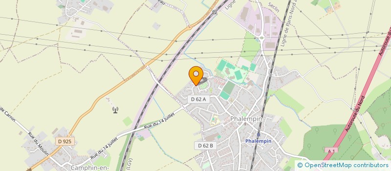 localisation de l'entreprise YUGASEI  PHALEMPIN