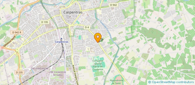 localisation de l'entreprise YUJO à CARPENTRAS