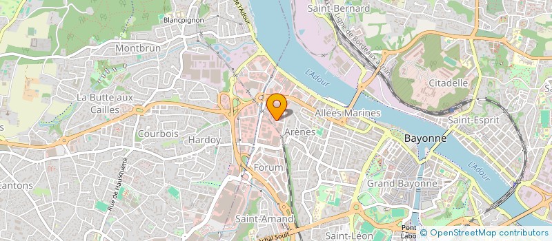 localisation de l'entreprise YUK  BIDART