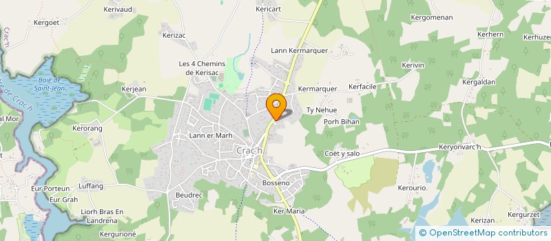 localisation de l'entreprise YUKA à CRACH