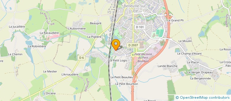 localisation de l'entreprise YUKA  LE POIRE-SUR-VIE