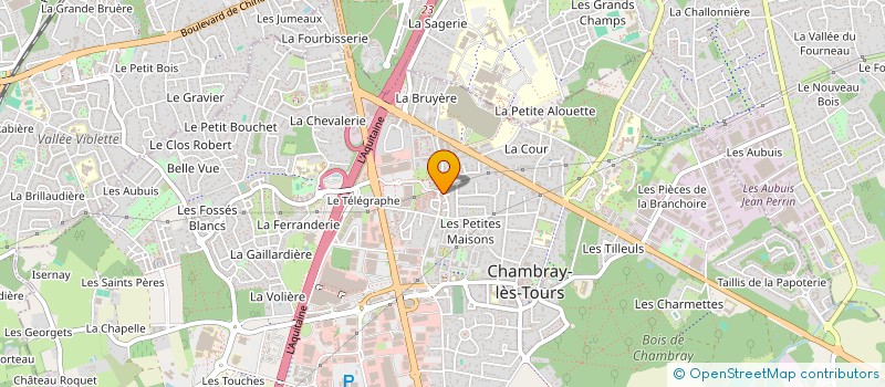 localisation de l'entreprise YUKEN  CHAMBRAY-LES-TOURS