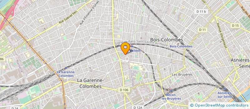 localisation de l'entreprise YUKI ONO à LA GARENNE-COLOMBES