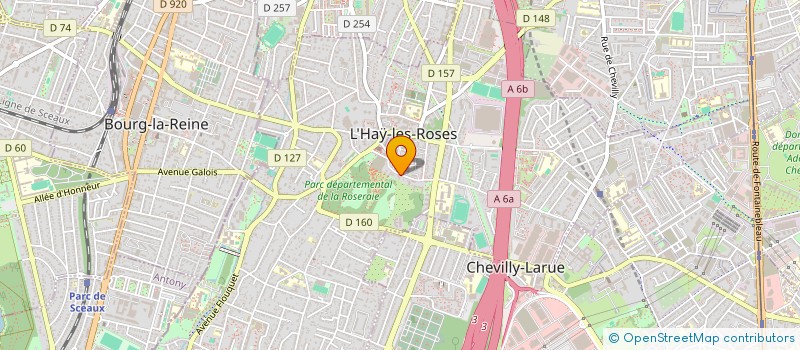 localisation de l'entreprise YULL à L'HAY-LES-ROSES