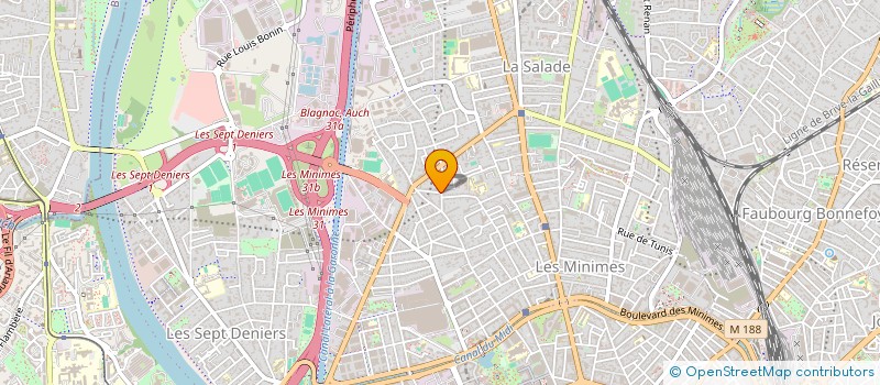 localisation de l'entreprise YUMANS à TOULOUSE