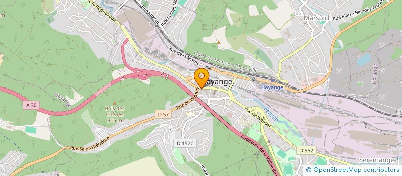 localisation de l'entreprise YUME  HAYANGE