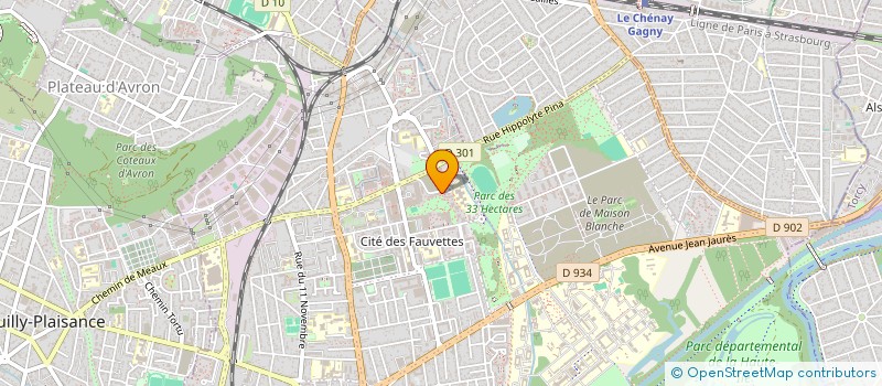 localisation de l'entreprise YUME à NEUILLY-SUR-MARNE