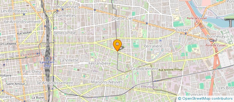 localisation de l'entreprise YUME  VILLEURBANNE