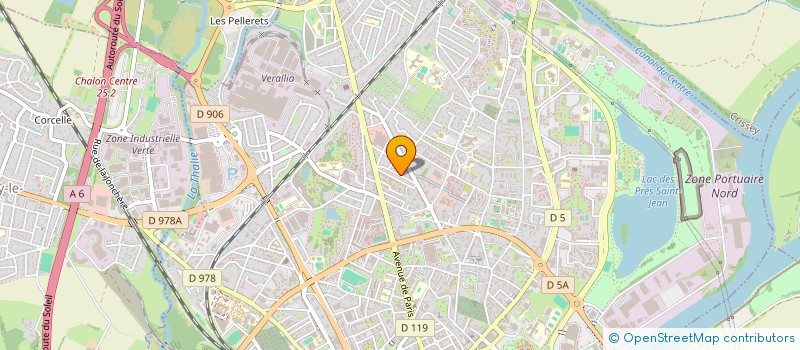 localisation de l'entreprise YUME  CHALON-SUR-SAONE