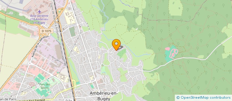 localisation de l'entreprise YUME BOX  AMBERIEU-EN-BUGEY