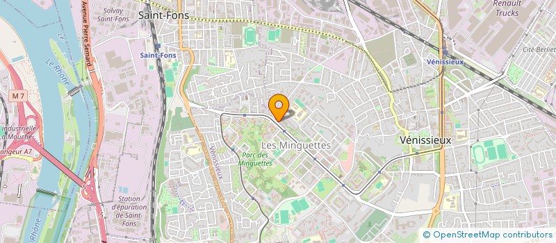 localisation de l'entreprise YUME KEUN  VENISSIEUX