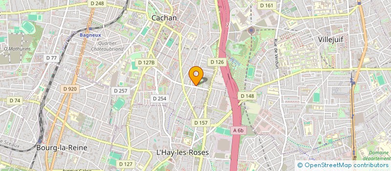 localisation de l'entreprise YUMI  CACHAN