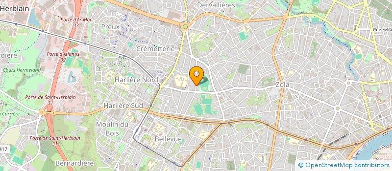 localisation de l'entreprise YUMIGO à NANTES