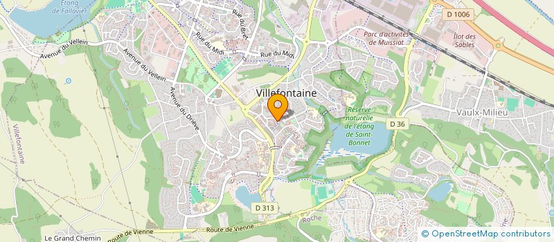 localisation de l'entreprise YUMMY  VILLEFONTAINE