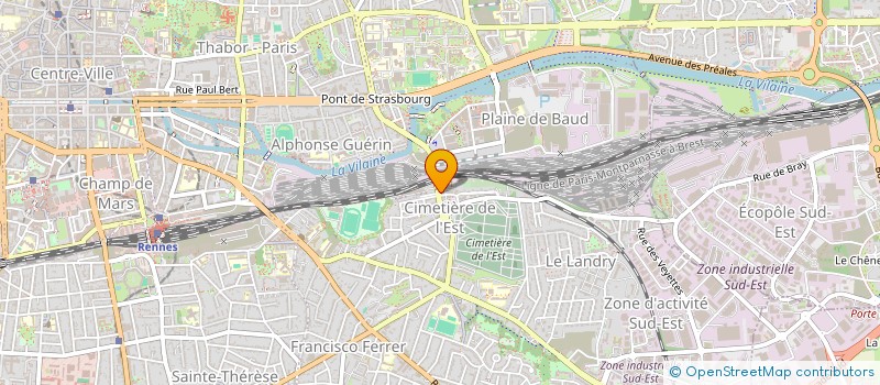 localisation de l'entreprise YUMMY PIZZA  RENNES