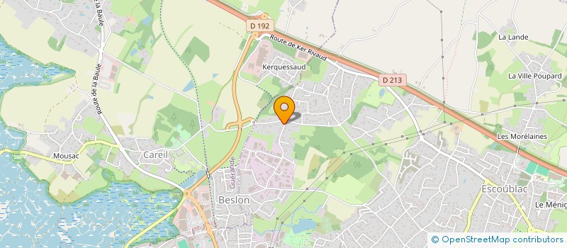 localisation de l'entreprise YUMMY ROUSSEL  LA BAULE-ESCOUBLAC