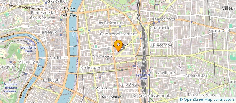 localisation de l'entreprise YUN  LYON