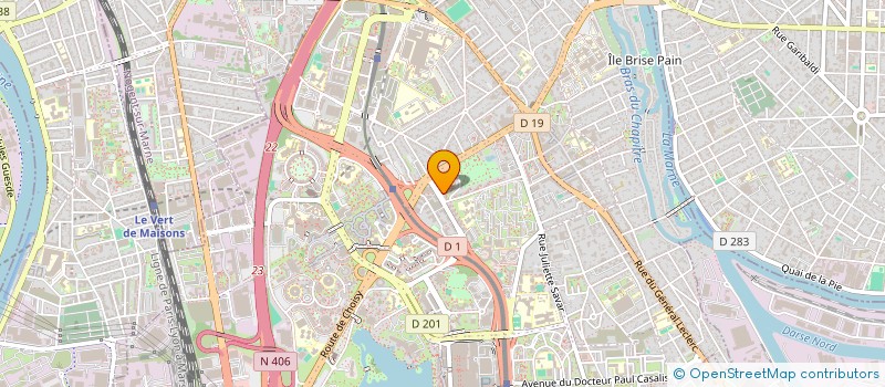 localisation de l'entreprise YUN HAI à CRETEIL
