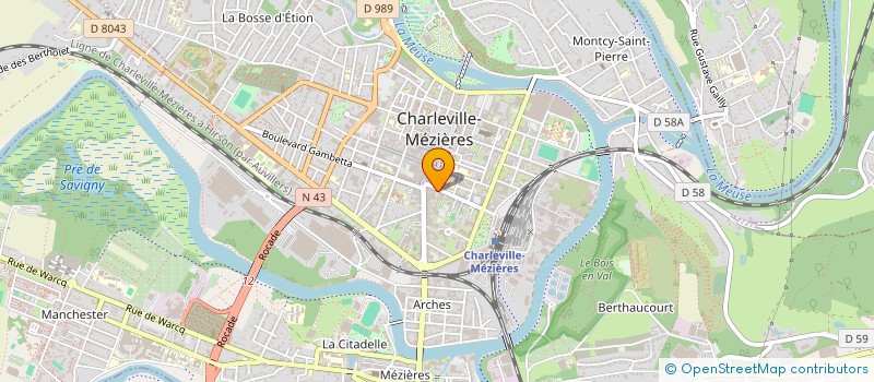 localisation de l'entreprise YUN'S  MARCHE  CHARLEVILLE-MEZIERES