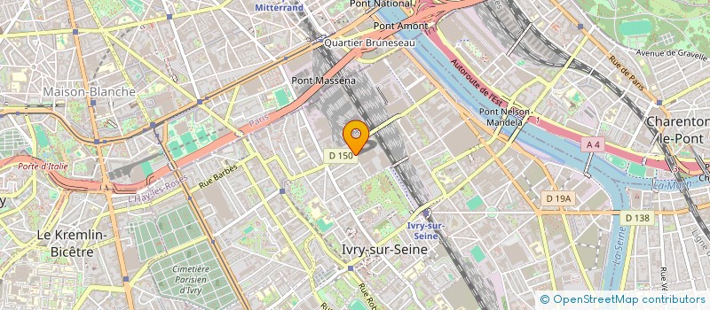 localisation de l'entreprise YUNA HOLDING  PARIS