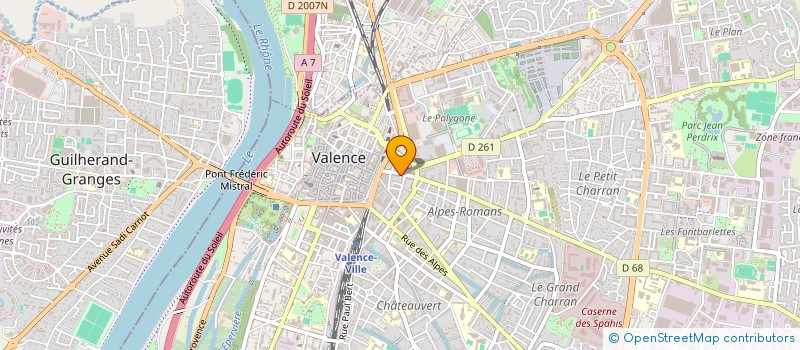 localisation de l'entreprise YUNQUERA à VALENCE