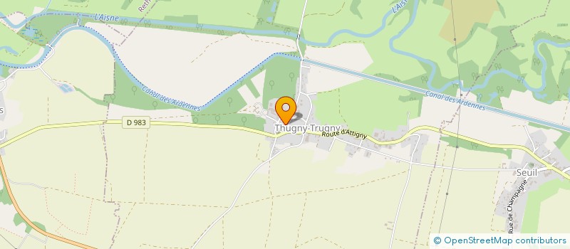 localisation de l'entreprise YUNS IMMO  RETHEL